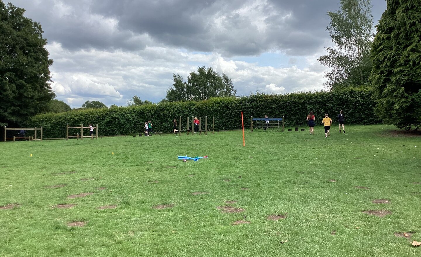 Image of Sports Day practice