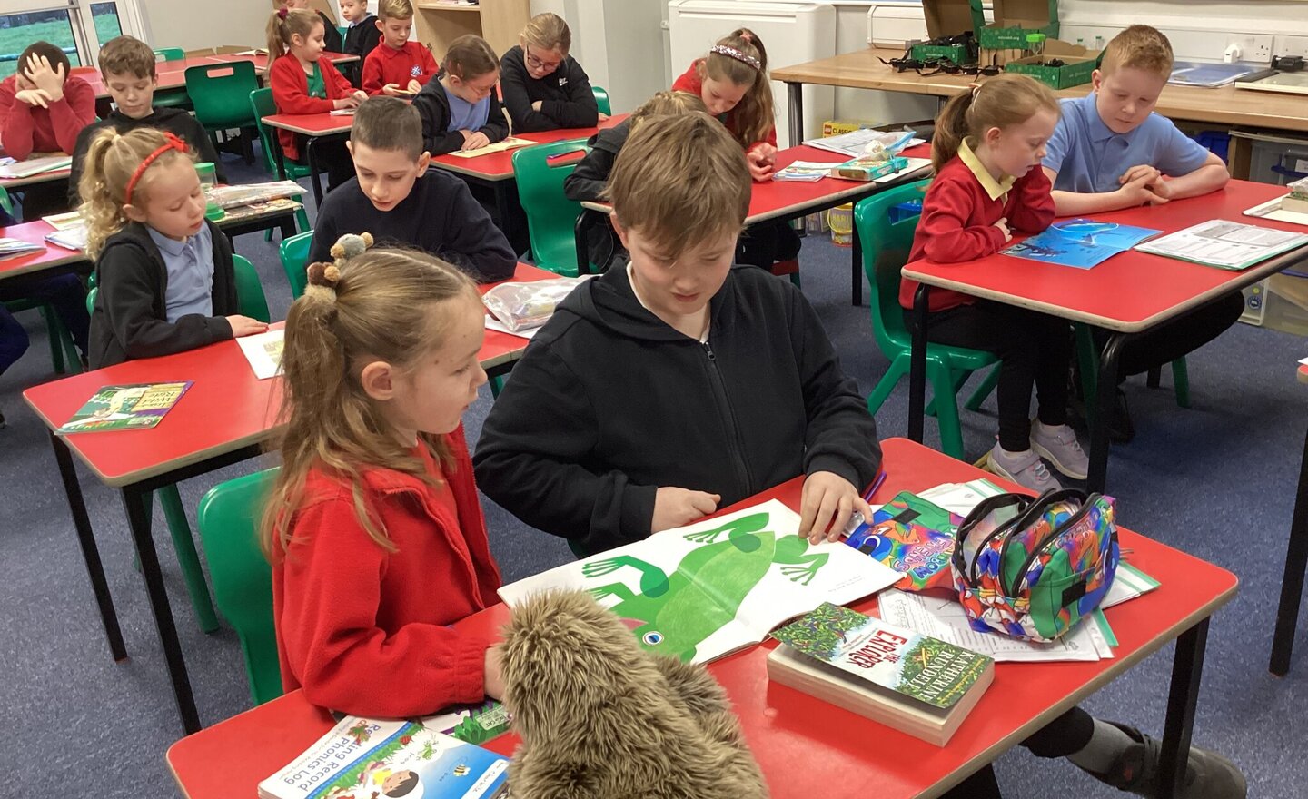 Image of Reading buddies 