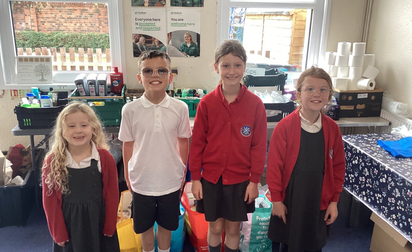 Image of Food bank donations