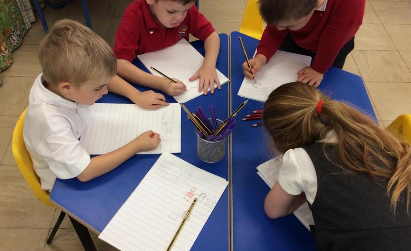 Image of Little Red Riding Hood story sequencing