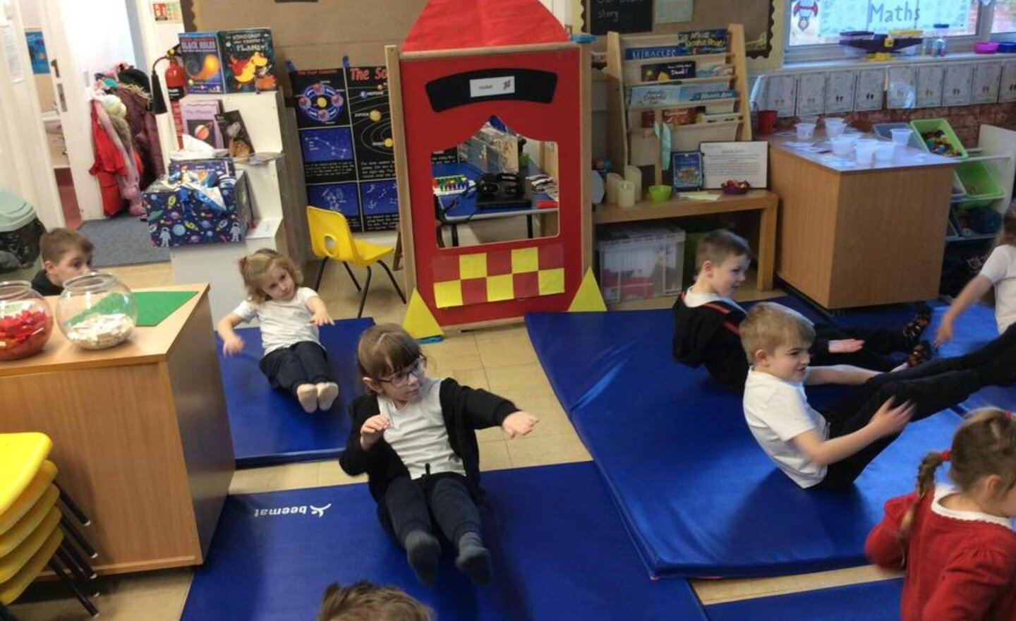 Image of Developing our yoga moves