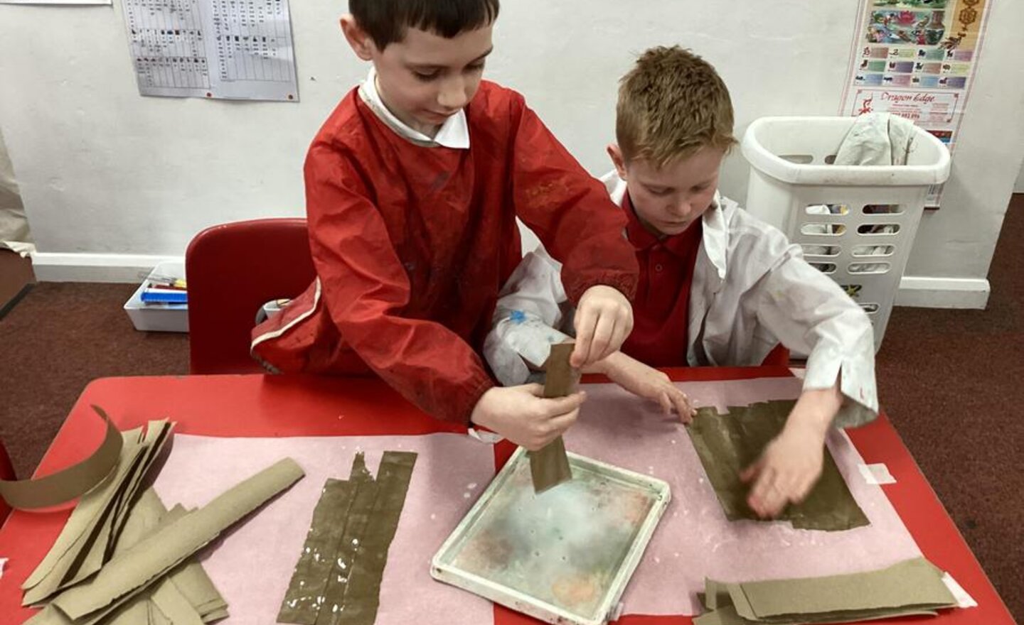 Image of Making our own paper