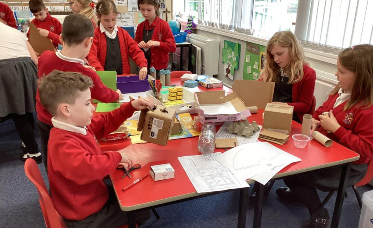 Image of History - Building Castles using recycled materials