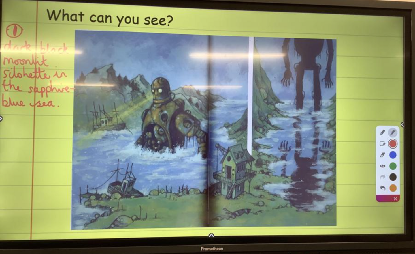 Image of English - Descriptive Sentences