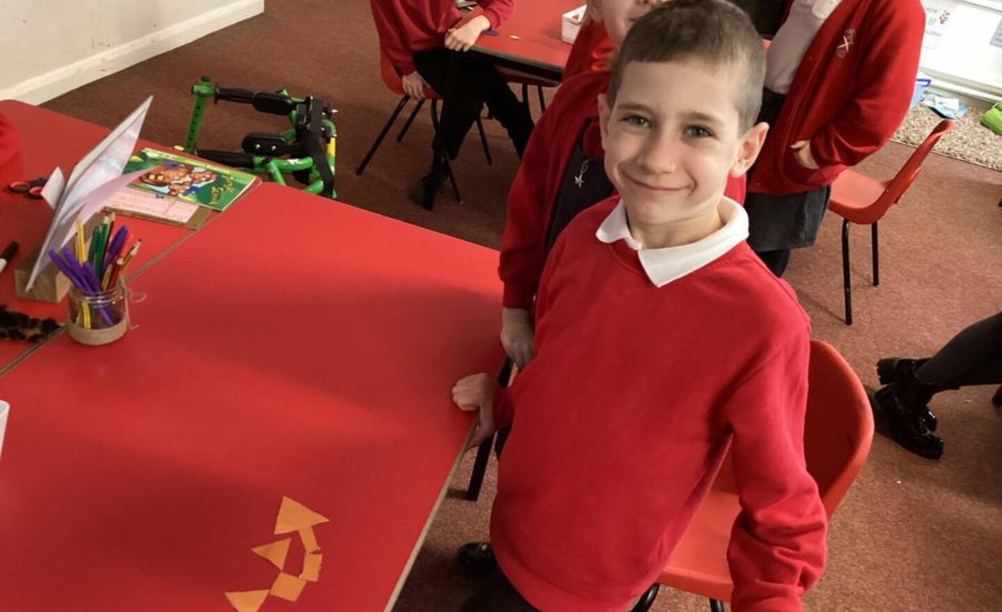 Image of Matisse-style composition using French instructions