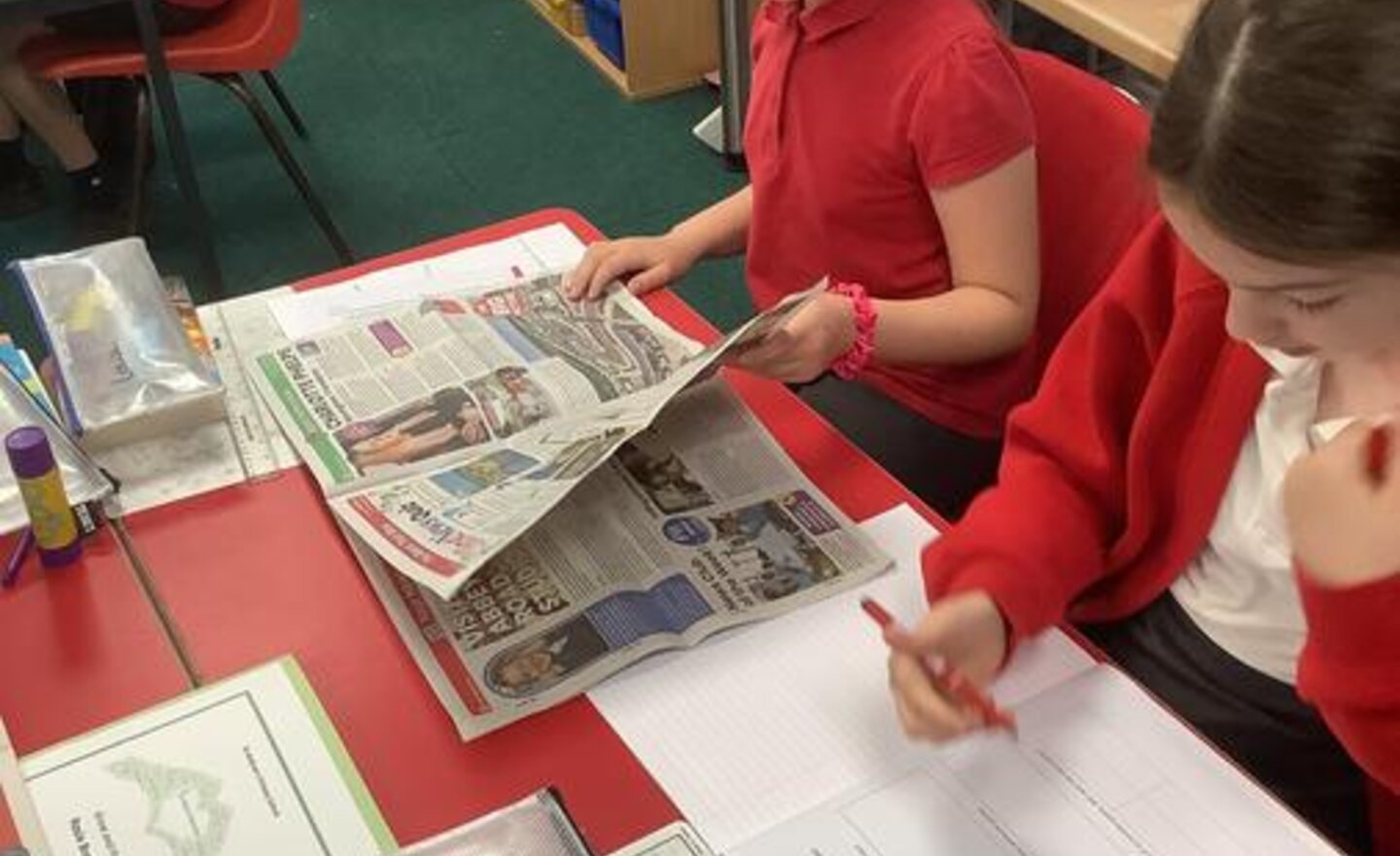 Image of Newspaper reports…