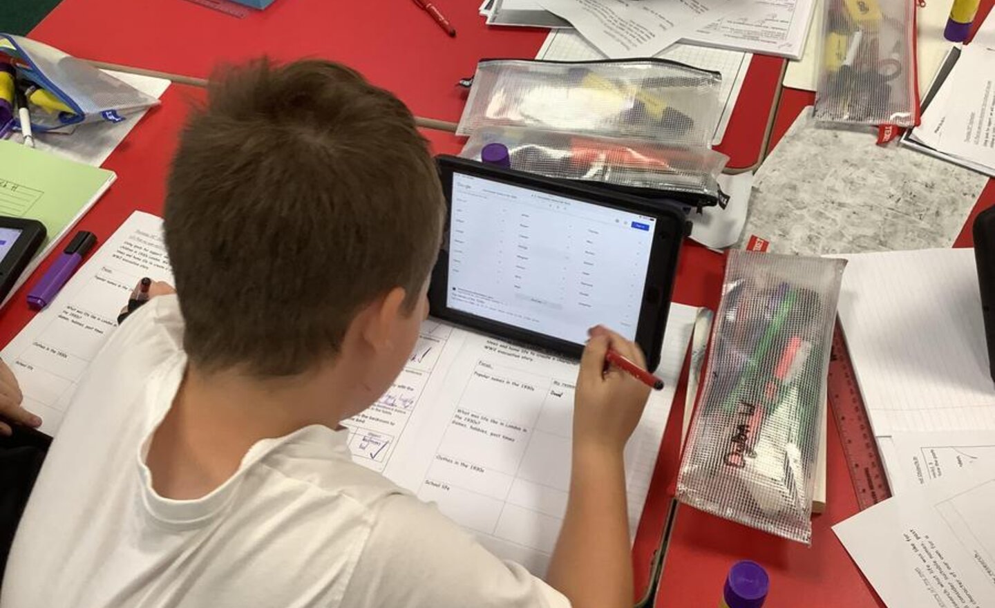 Image of Story planning- creating a main character