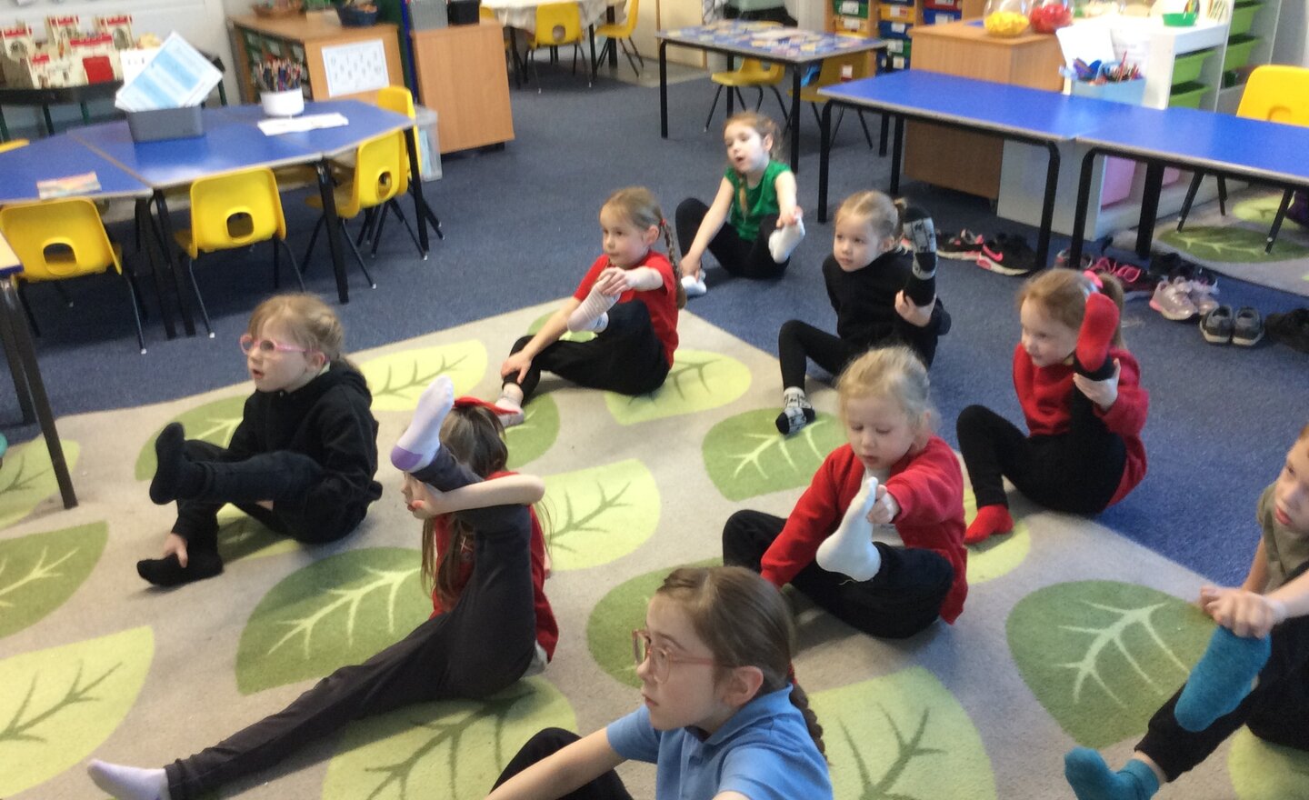 Image of Strike a Pose: Our First Yoga Adventure!