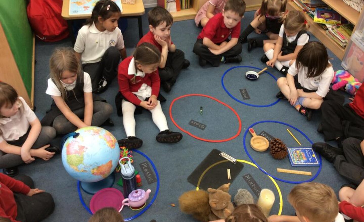 Image of Identifying object materials