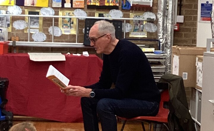 Image of Mr Barry Coleman visit.