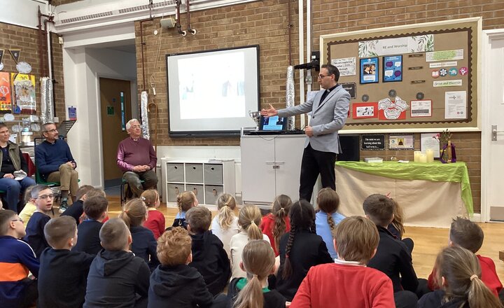 Image of A Memorable Visit from Bishop Michael: Celebrating Community and Faith