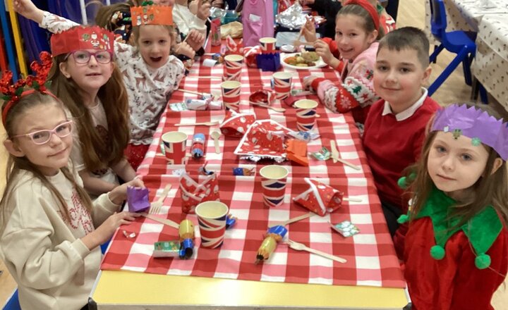 Image of Christmas dinner 