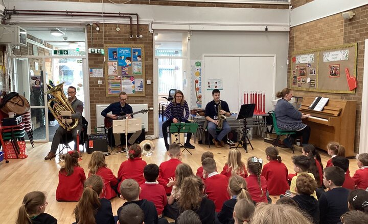 Image of Entrust music assembly.