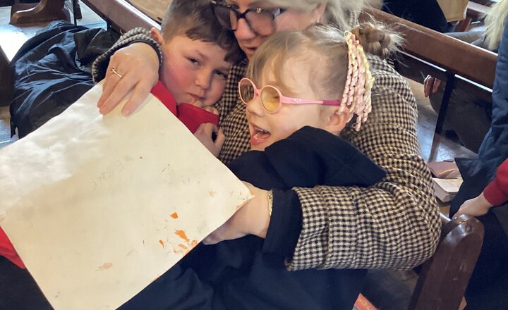 Image of Mothers day service.