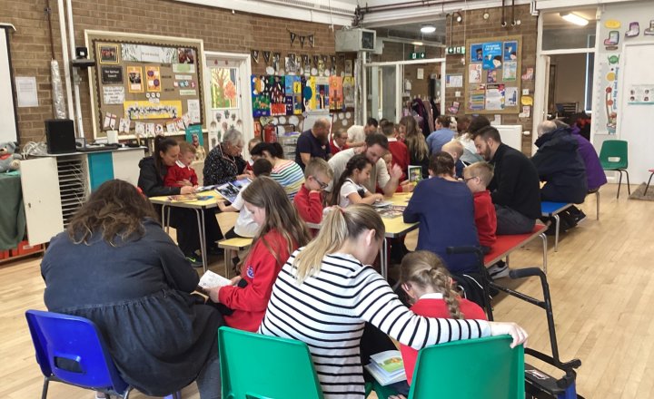 Image of Our first Rock Up and Read.