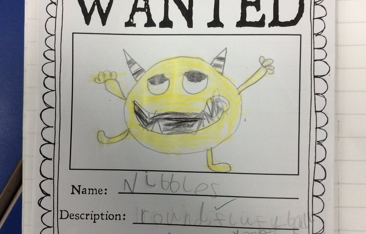 Image of WANTED: Nibbles the Book Monster! 