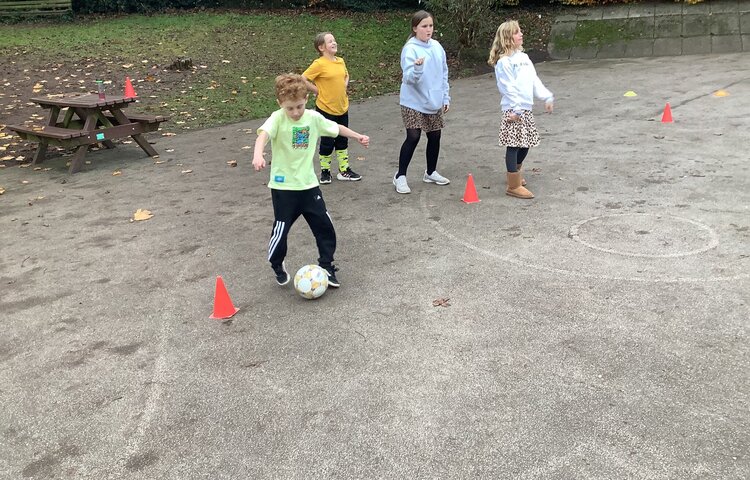 Image of Football with class 2