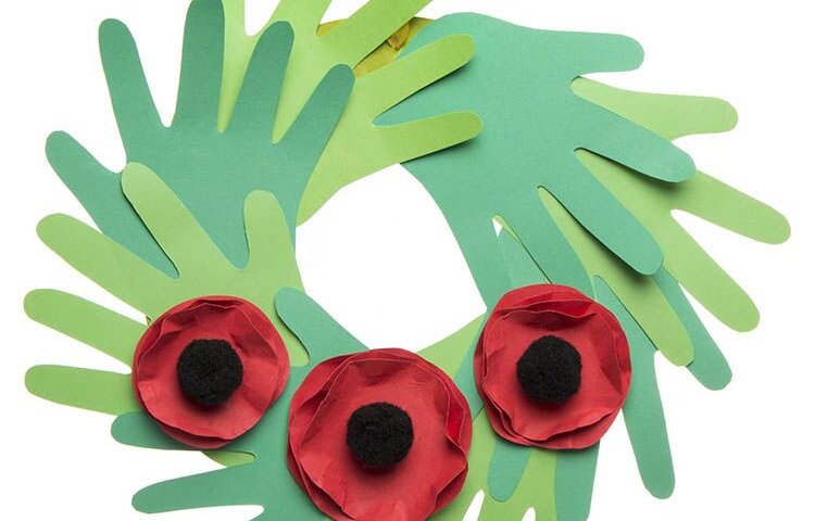 Image of Poppy wreath making