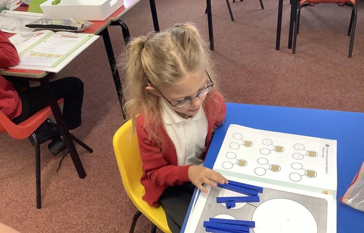 Image of Partitioning, Adding and Subtracting