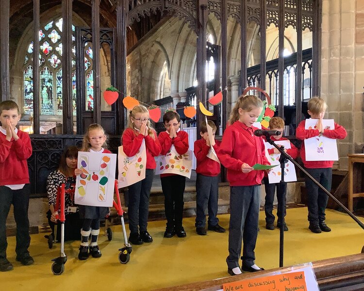 Image of Harvest Festival at St. Andrew's Church