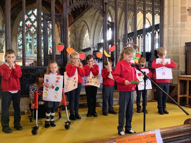 Image of Harvest Festival at St. Andrew's Church