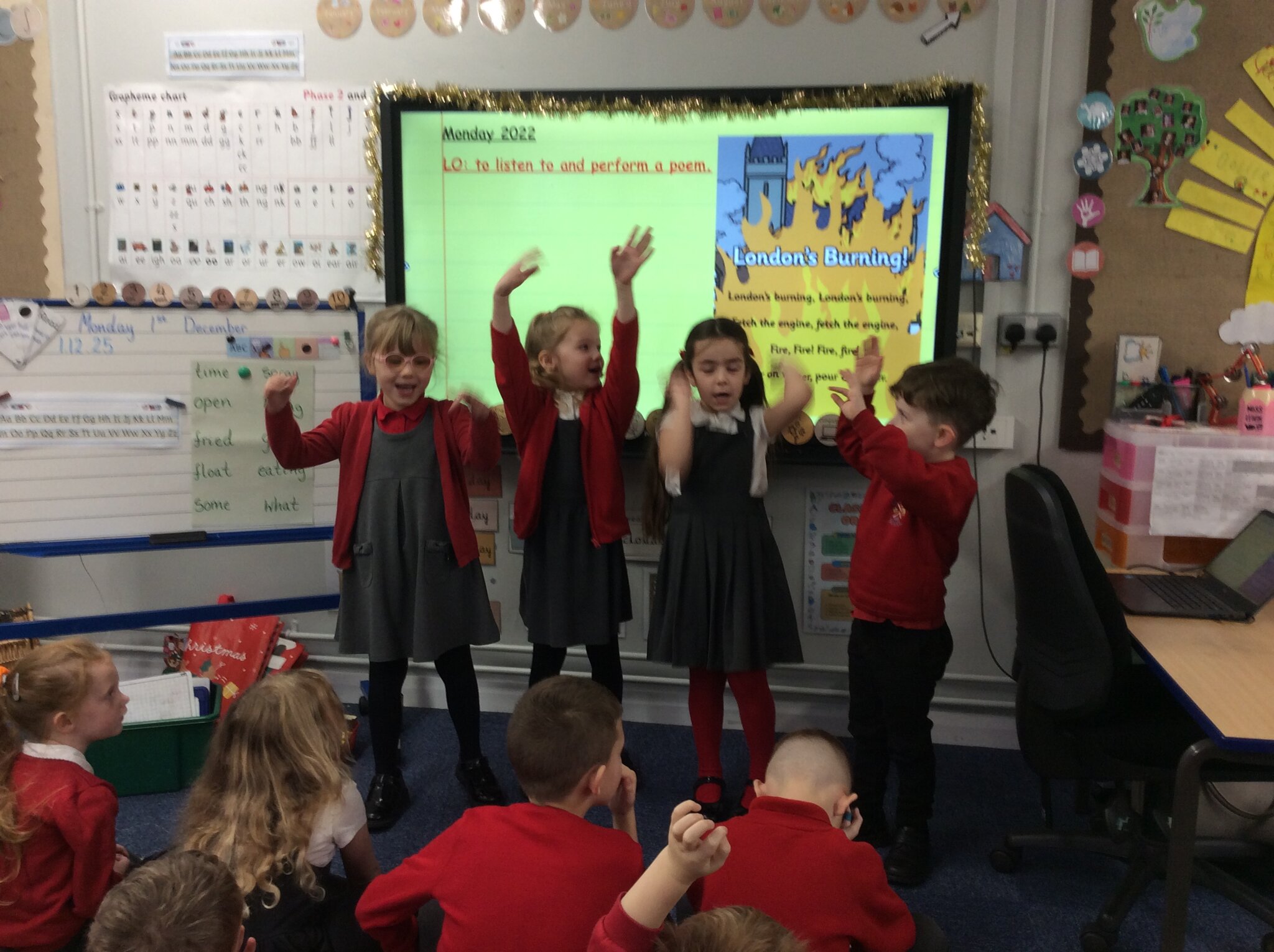 Image of London's Burning Poetry Performance!