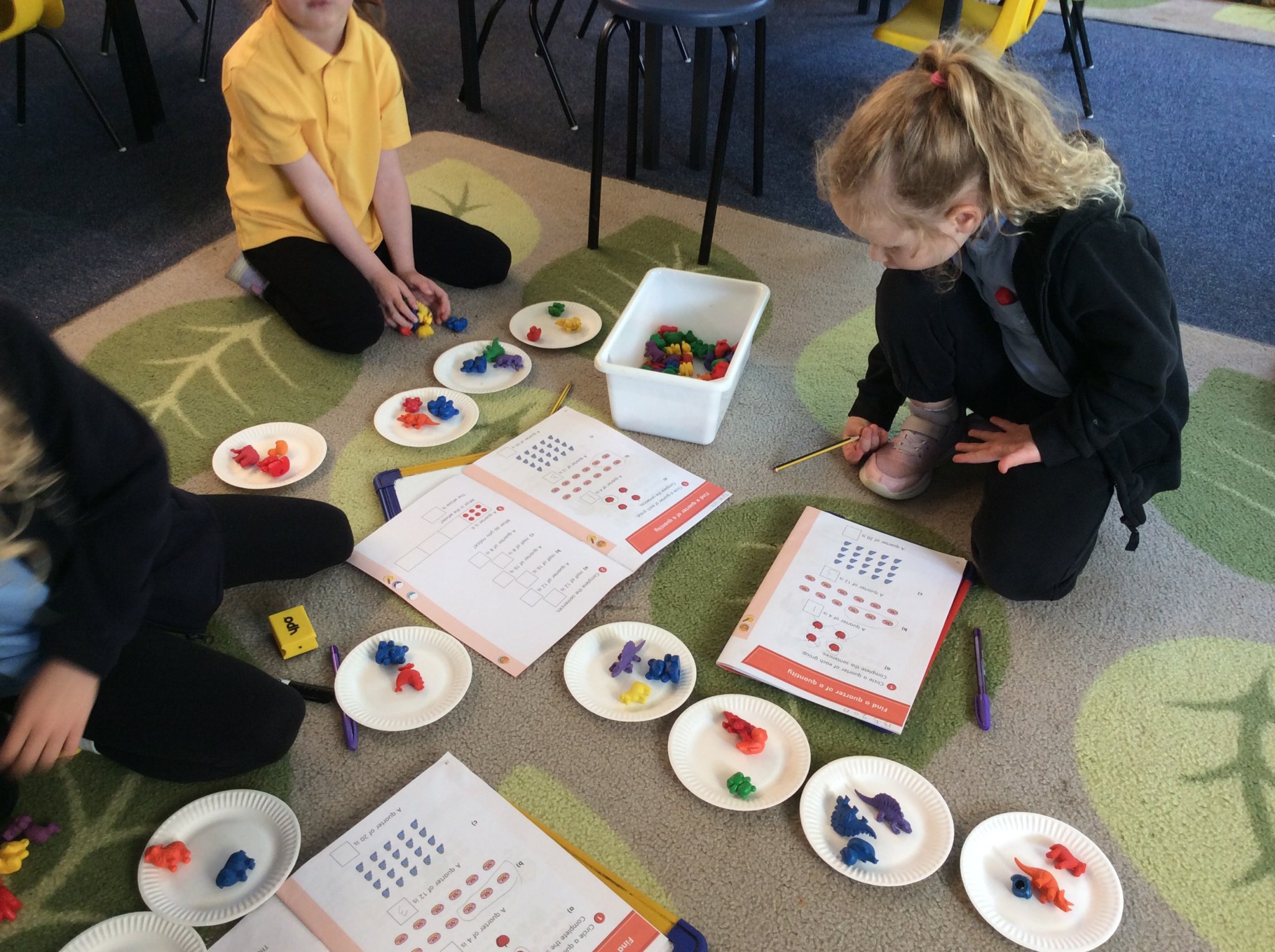 Image of Fantastic Fraction Finding in Year 1!