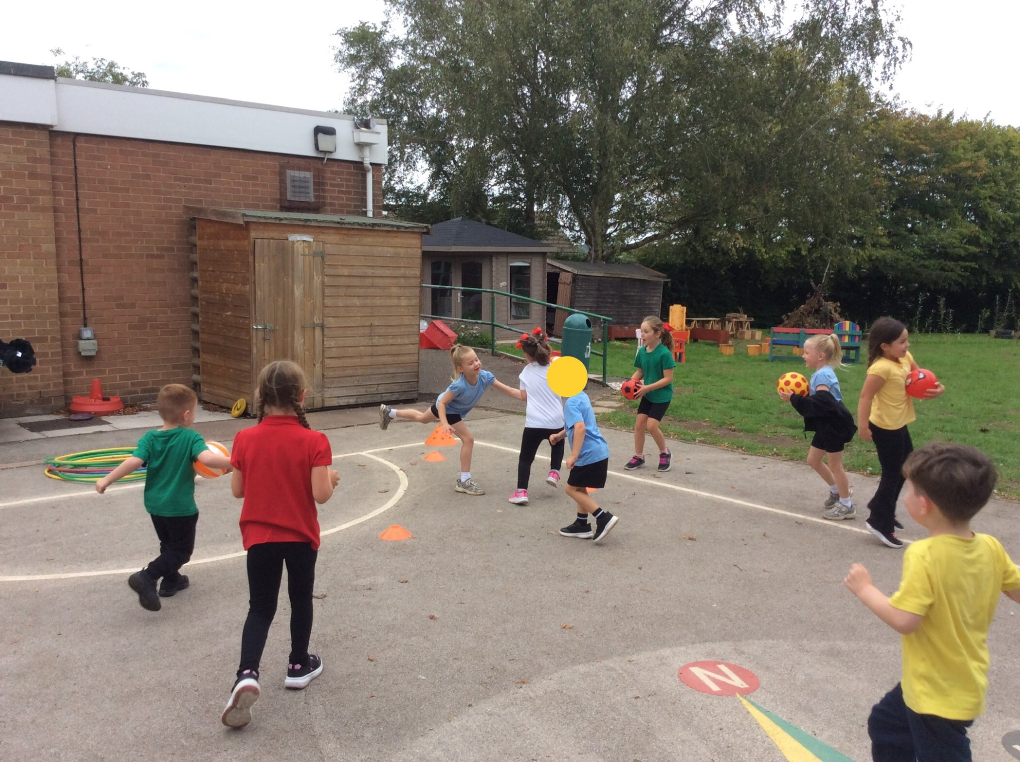 Image of PE: Knights, Dragons, and Ball Skills!