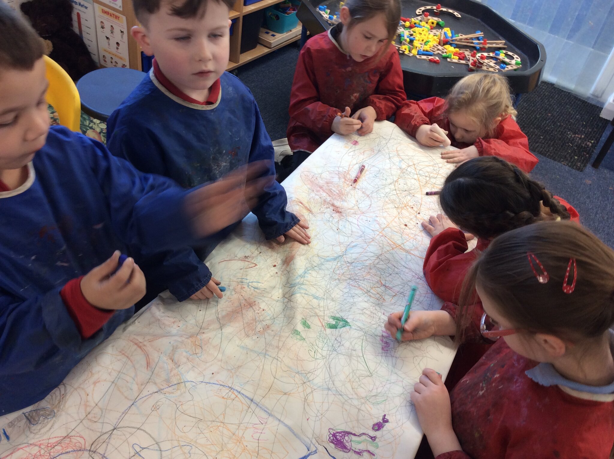 Image of Symphony of Swirls: Dancing to the Music with Our Pencils!