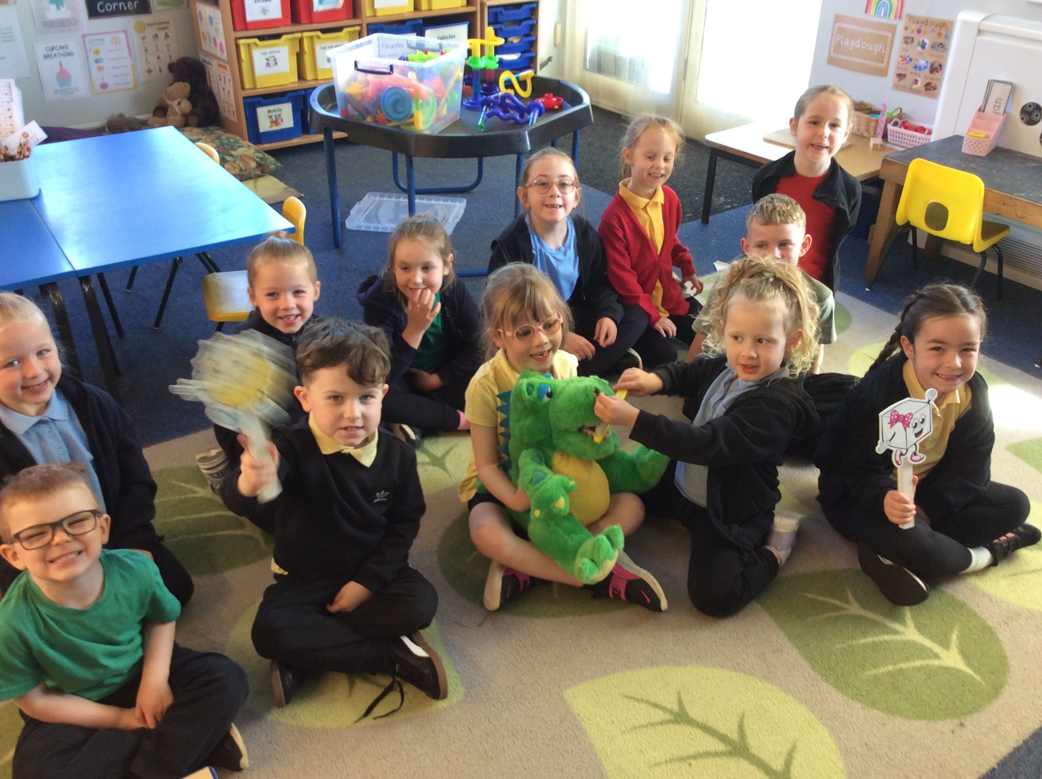 Image of Super Smiles with Our NHS Visitors
