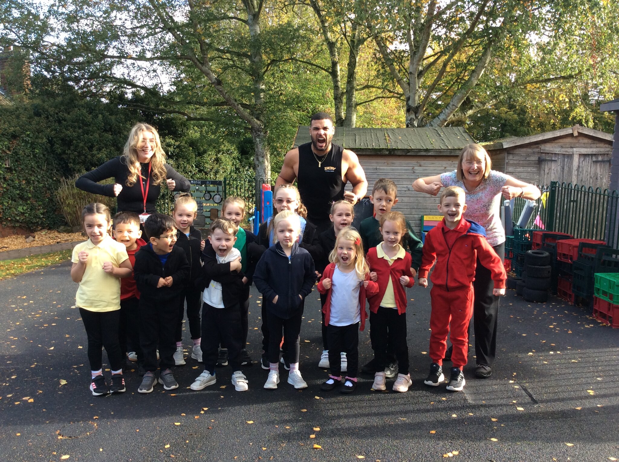 Image of Well-being Day with Steel the Gladiator!