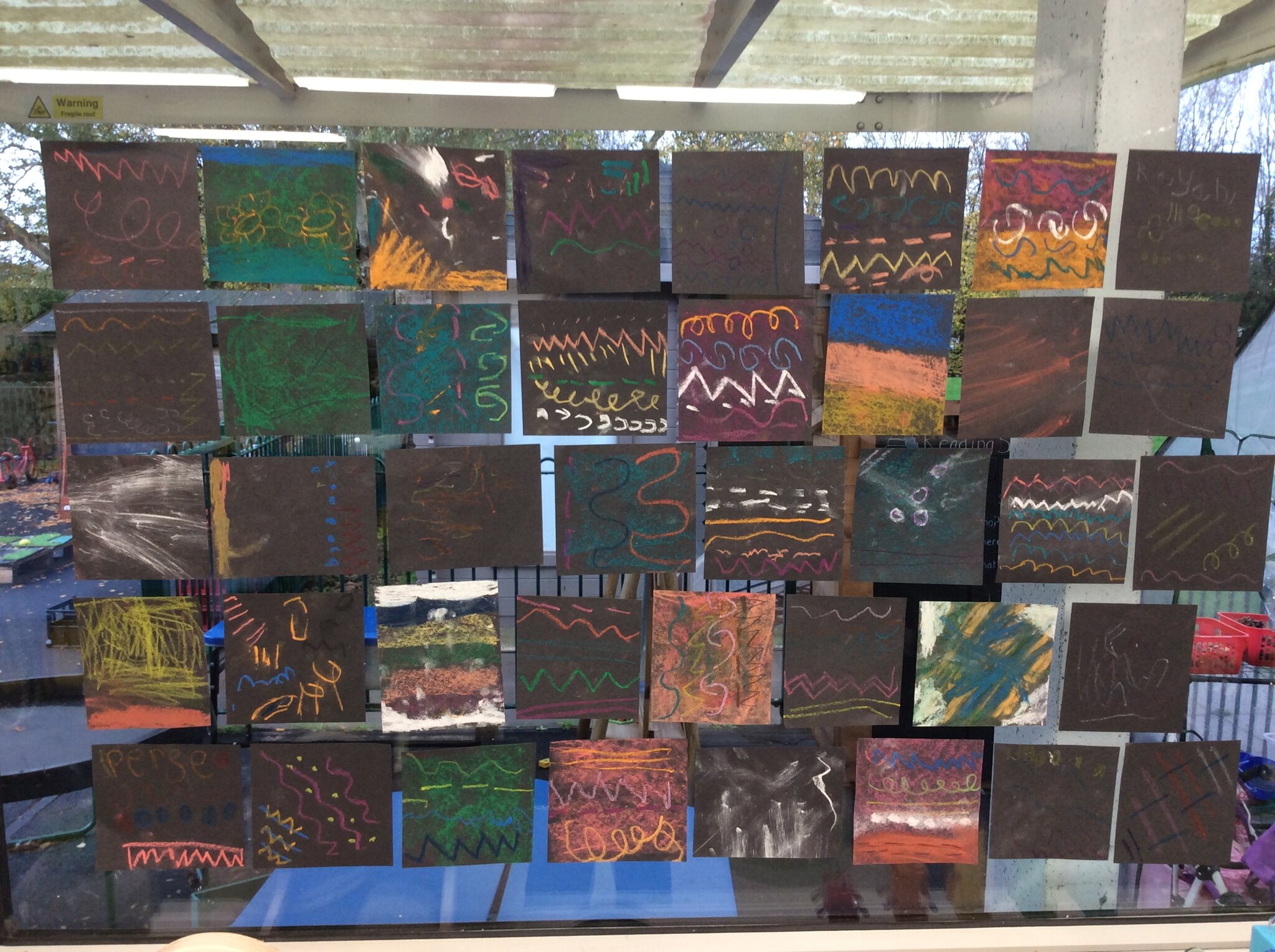 Image of Marvellous Marks: Our First Steps into Optical Art!