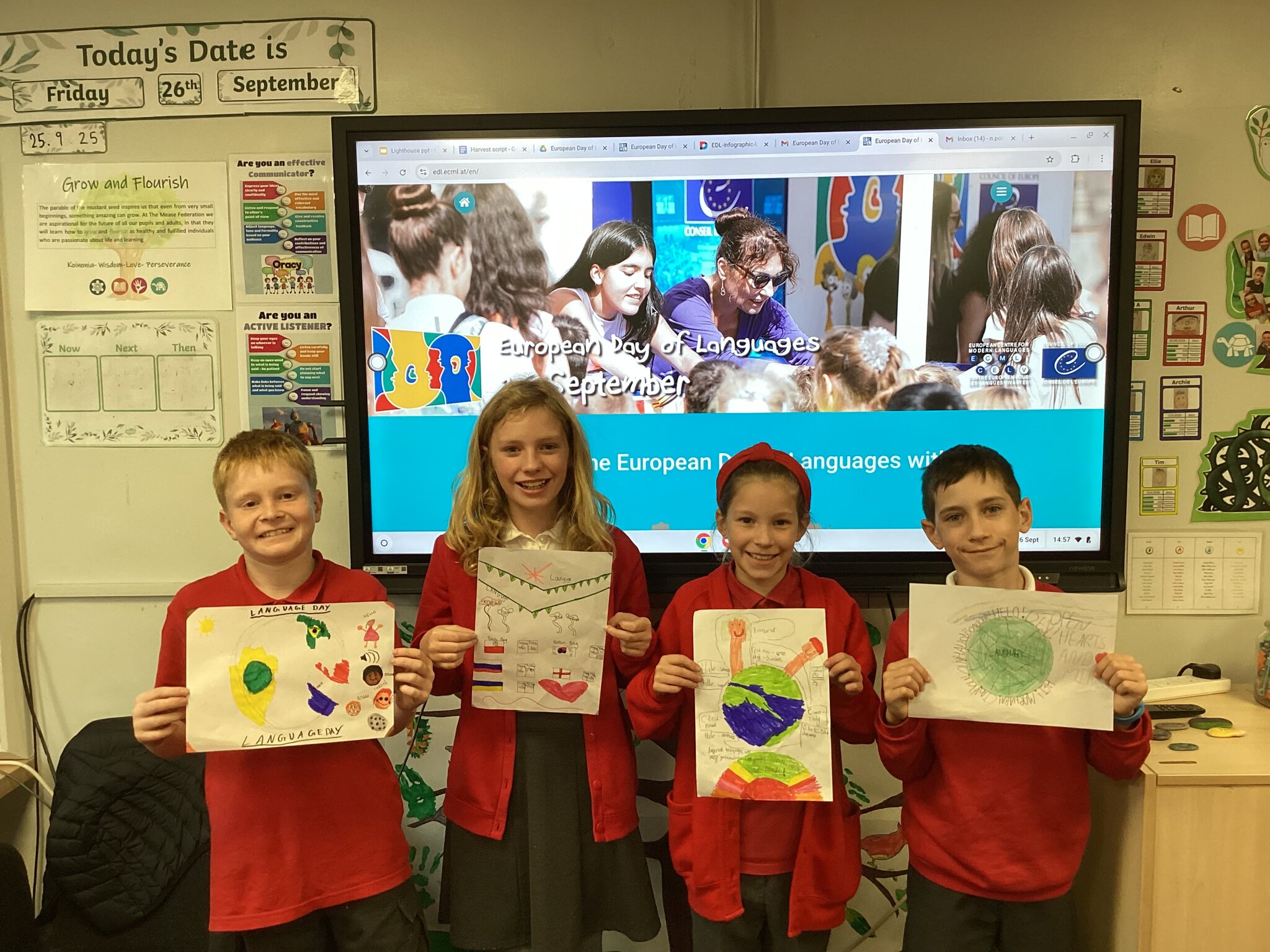 Image of European languages day.