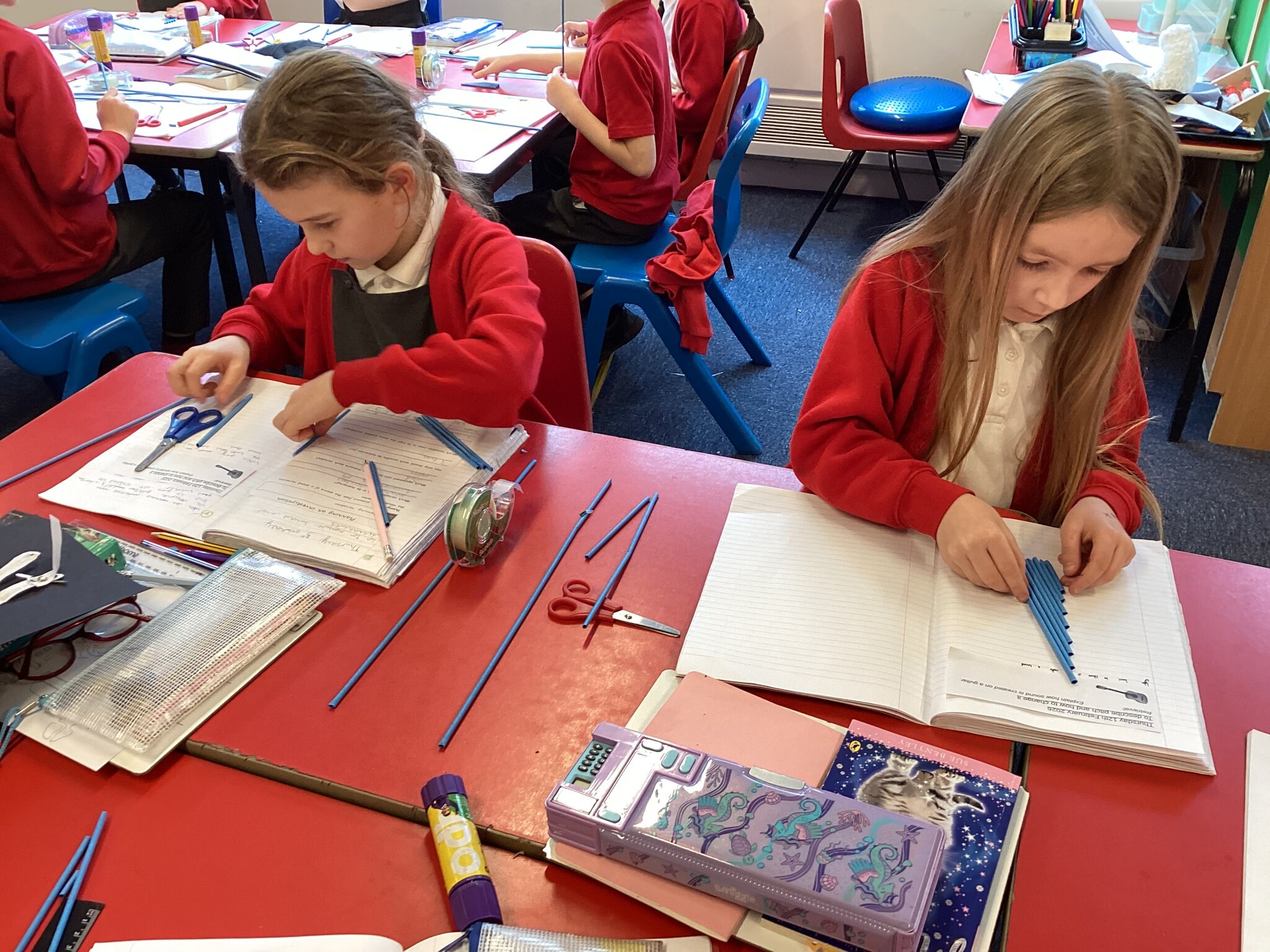 Image of Making pan flutes