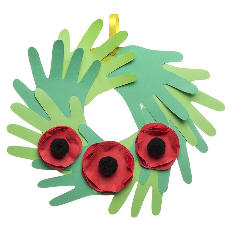 Image of Poppy wreath making