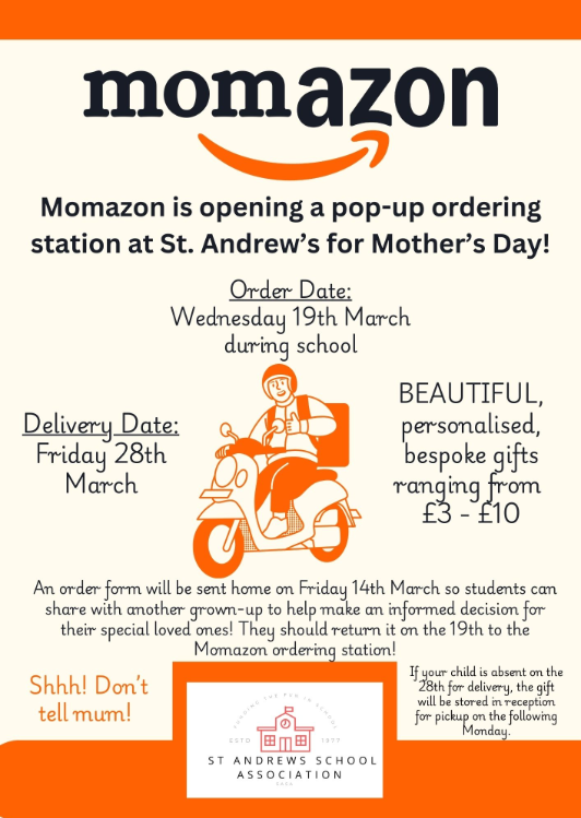 Image of Momazon - Pop-up ordering station for Mother's Day