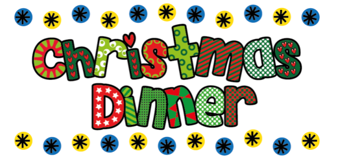 Image of Christmas Dinner at School!