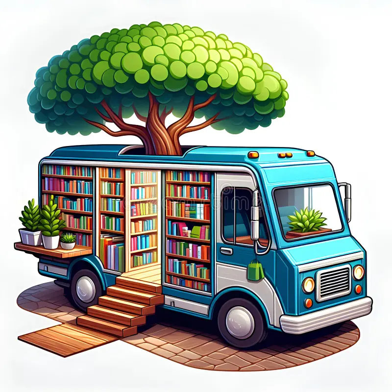 Image of The Library Bus is here! 