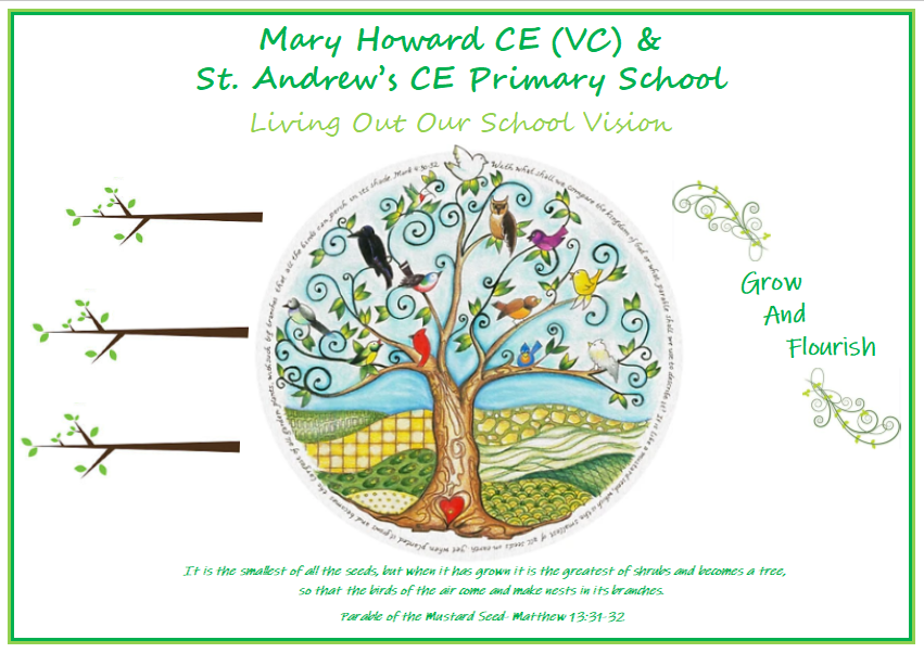 Image of Living out our School Values Worship- families welcome to attend