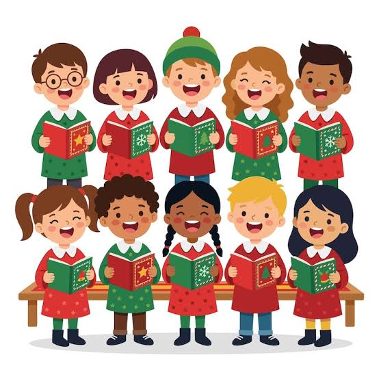 Image of Children at the Village hall singing Christmas songs 10am all welcome