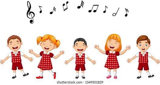 Image of Children at the Village hall singing for Mothers Day 10am all welcome