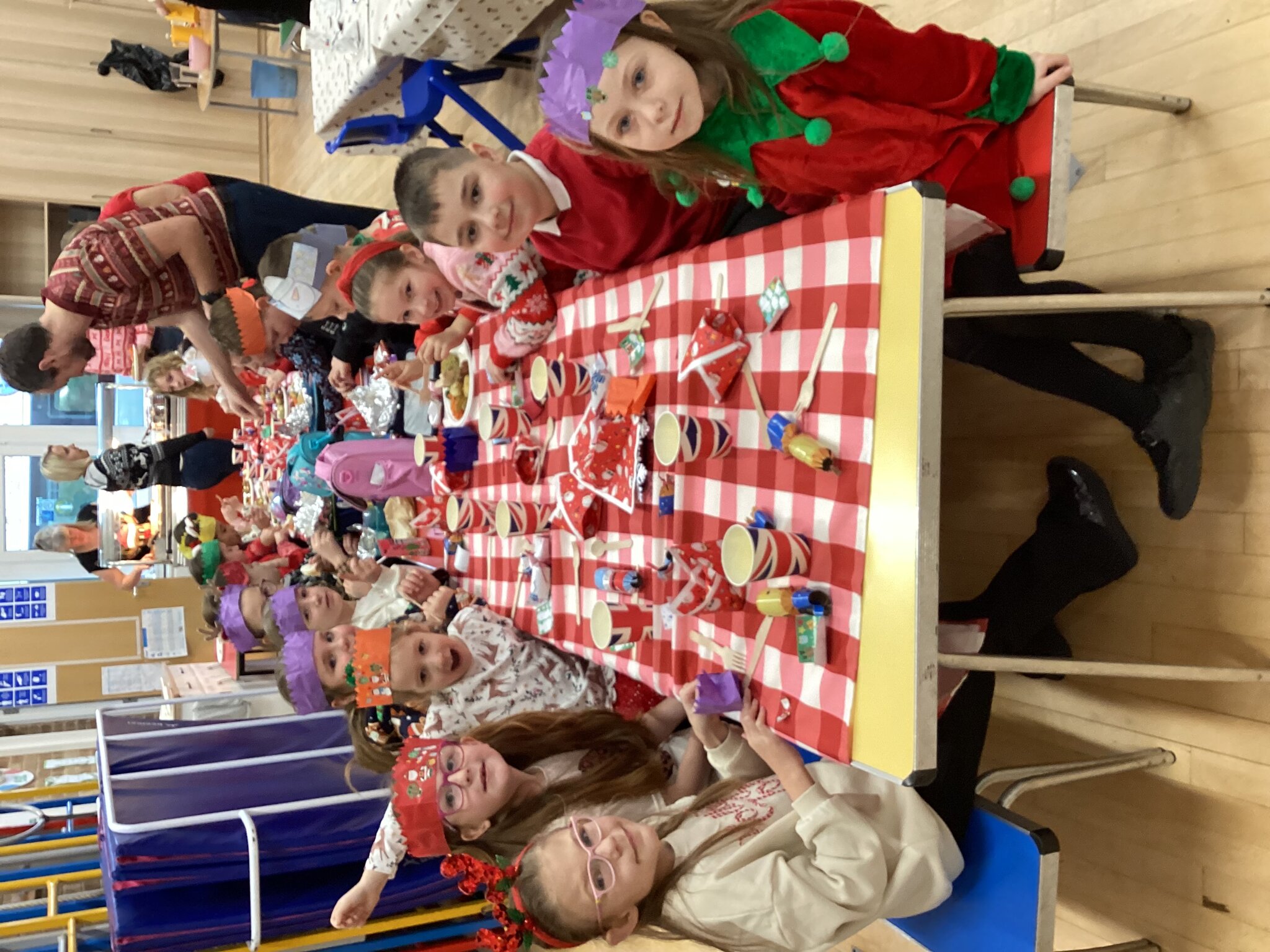 Image of Christmas dinner