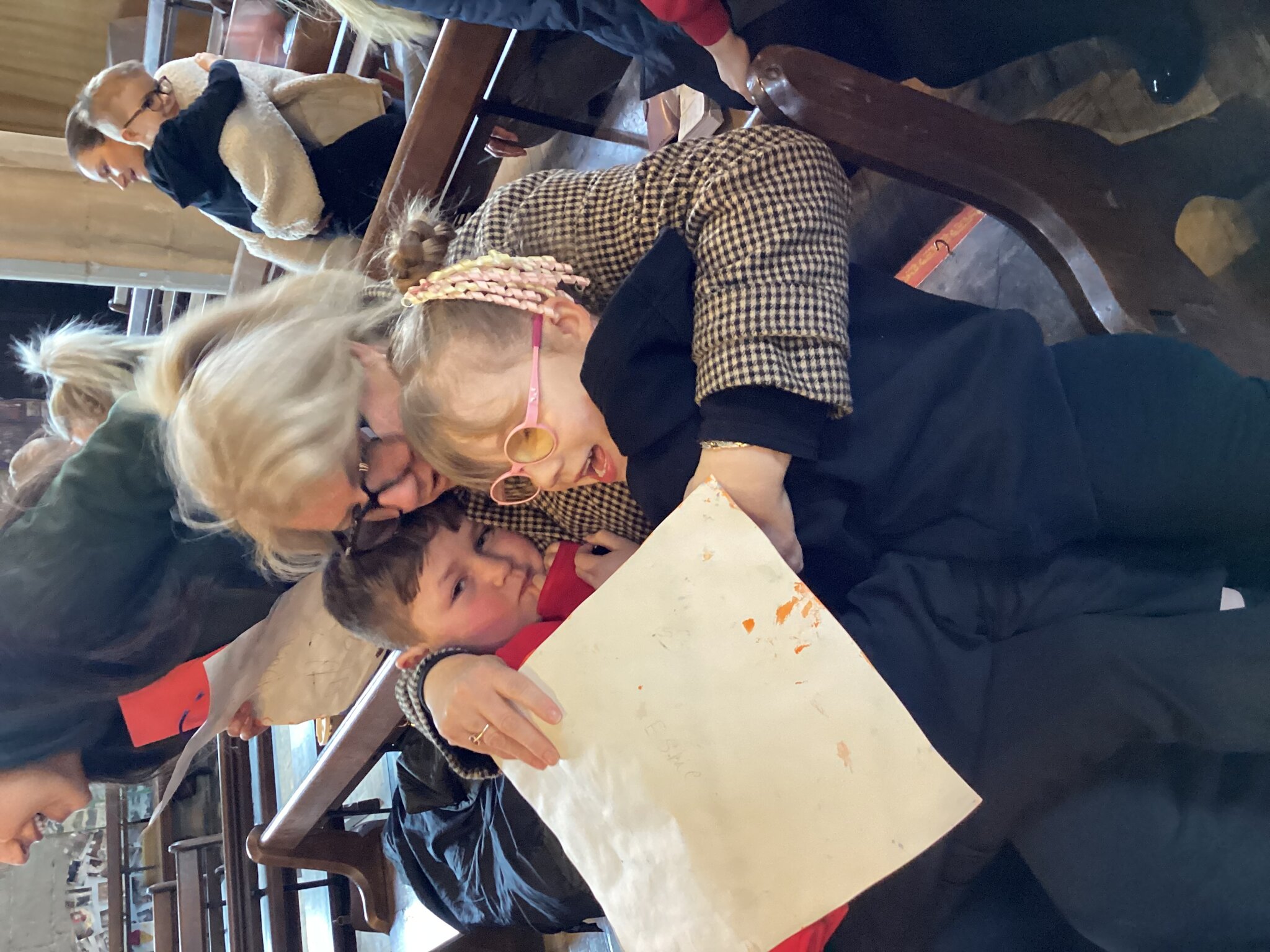 Image of Mothers day service.