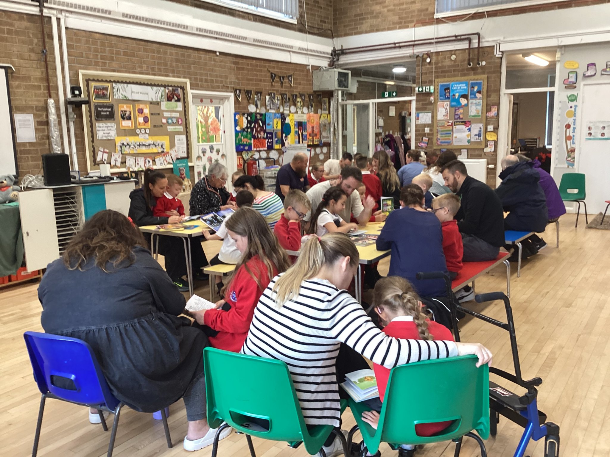 Image of Our first Rock Up and Read.