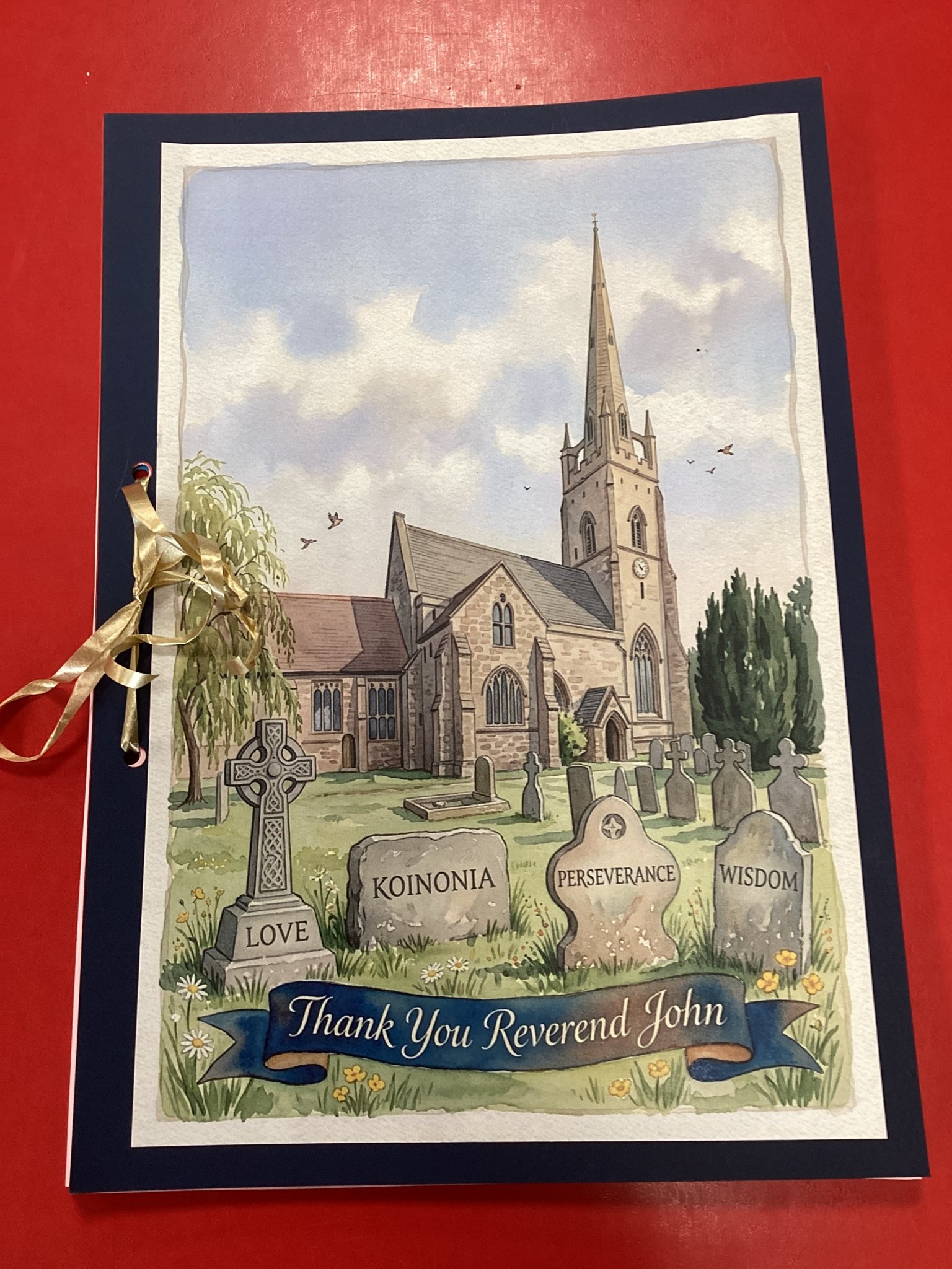 Image of Thank you Reverend John