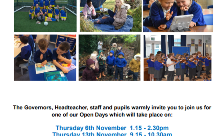 Image of Open Days Autumn 2025 