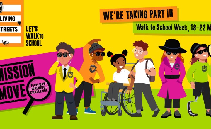 Image of WOW - Walk to School Week (18th - 22nd May)
