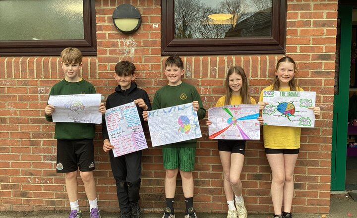 St Augustine's pupils showcasing their amazing work around neurodiversity