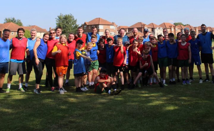 Image of Year 6 Family Football Match Celebrates a Decade of Tradition