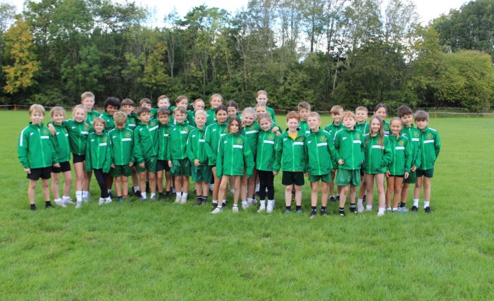 Pupils during the Cross Country competition representing St Augustine's